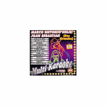 MARCO ANTONIO SOLIS Y JOAN SEBASTIAN   Multi Karaoke   MK 48 