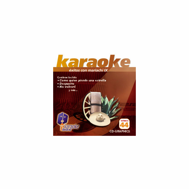 MARIACHI IX Vol. 44 Karaoke Box KB 44