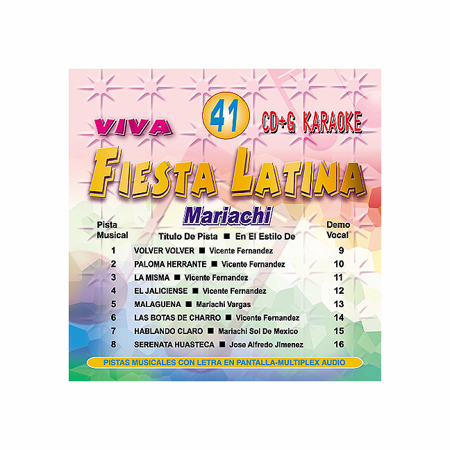 MARIACHI Viva Fiesta Latina Pop FL 041