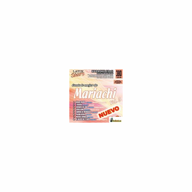 MARIACHI VOLUME 3     Latin Stars   LAS 380