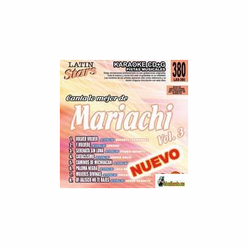 MARIACHI VOLUME 3     Latin Stars   LAS 380