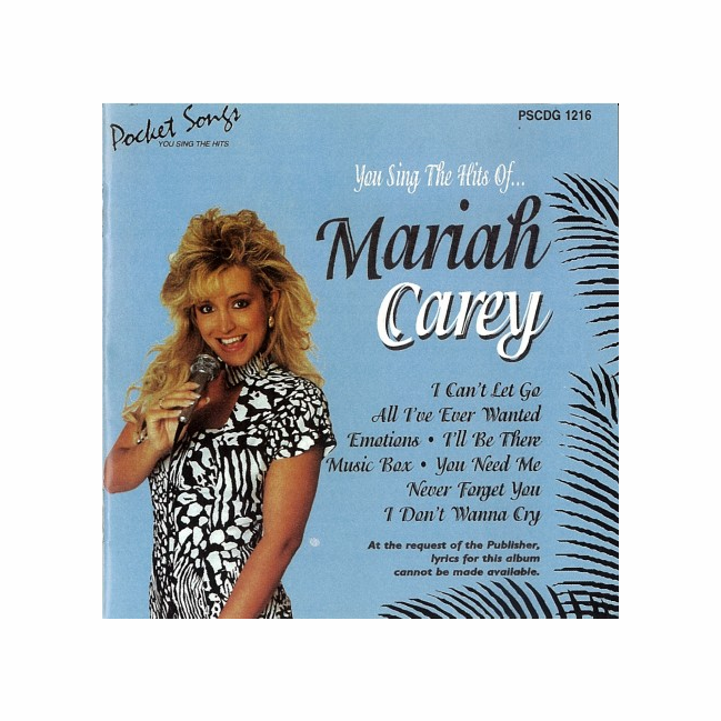 MARIAH CAREY Pocket Songs PS 1216