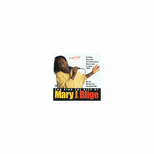 MARY J. BLIGE    Pocket Songs  PS1230  <font color="red">(No On Screen Lyrics Music Only)</font>  
