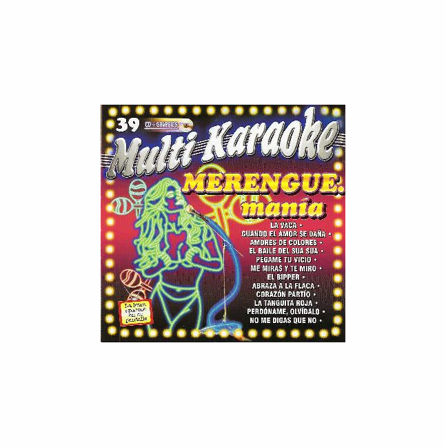 MERENGUE MANIA Multi Karaoke MK 39