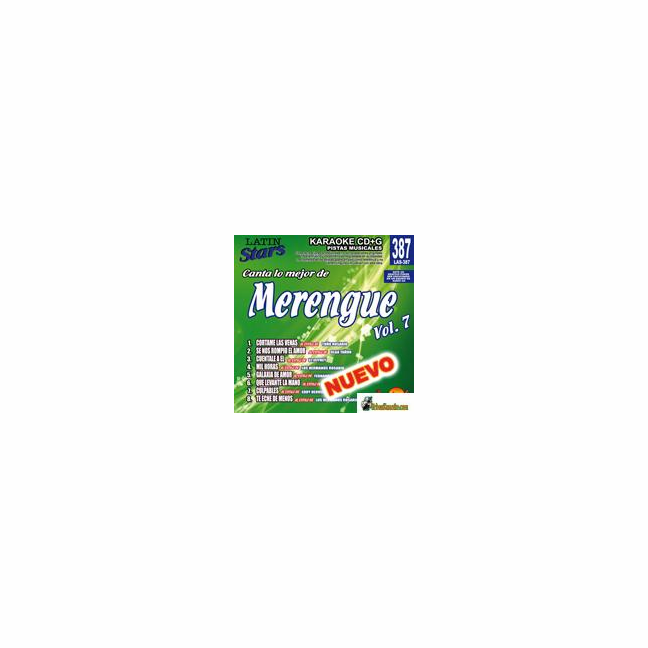 MERENGUE Vol. 7   Latin Stars  LAS 387 