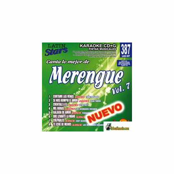 MERENGUE Vol. 7   Latin Stars  LAS 387 