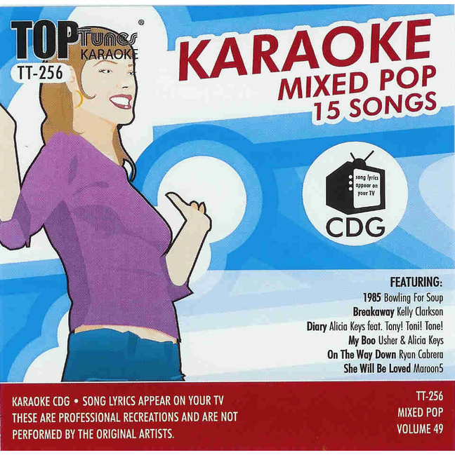 MIXED POP Vol. 49 Top Tunes TT256
