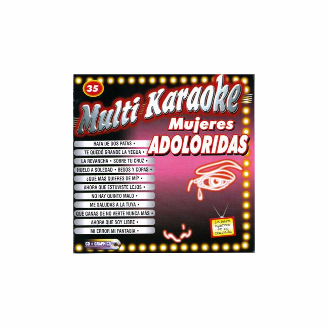 MUJERES ADOLORIDAS Multi Karaoke MK 35