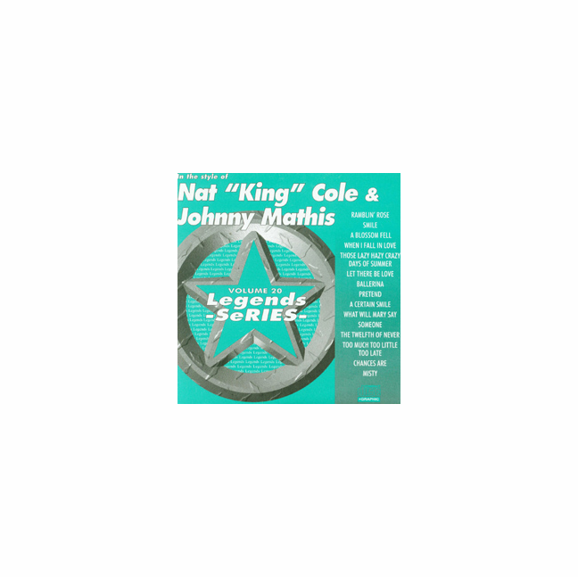 NAT 'KING' COLE & JOHNNY MATHIS    Legends Series   VOL. 20 