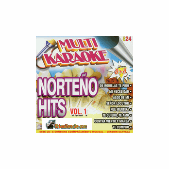 NORTENO HITS VOLUME 1  Multi Karaoke  MK OKE 824