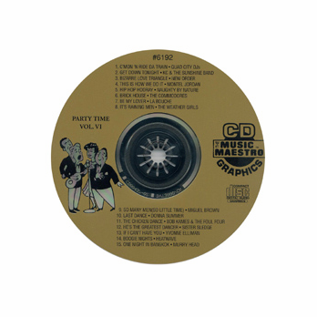 PARTY TIME VOL  V1  Music Maestro   MM 6192