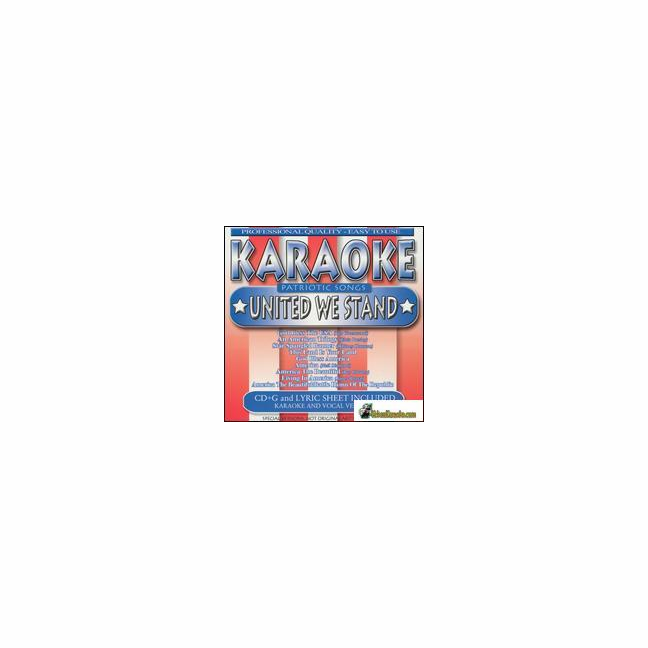 PATRIOTIC SONGS UNITED WE STAND Karaoke 40140