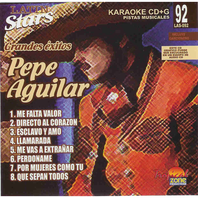 PEPE AGUILAR Latin Stars LAS 092