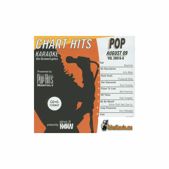 POP AUGUST 2009     Chart hits    0908P