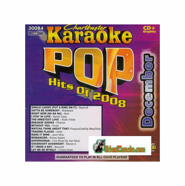 POP HITS 2008 DECEMBER CHARTBUSTER CB 30084