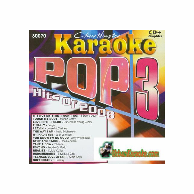 POP HITS 2008 POP 3 Chartbuster CB30070