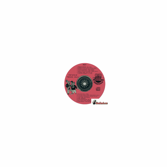POP HITS OF THE 90'S VOLUME IV Music Maestro MM 6027