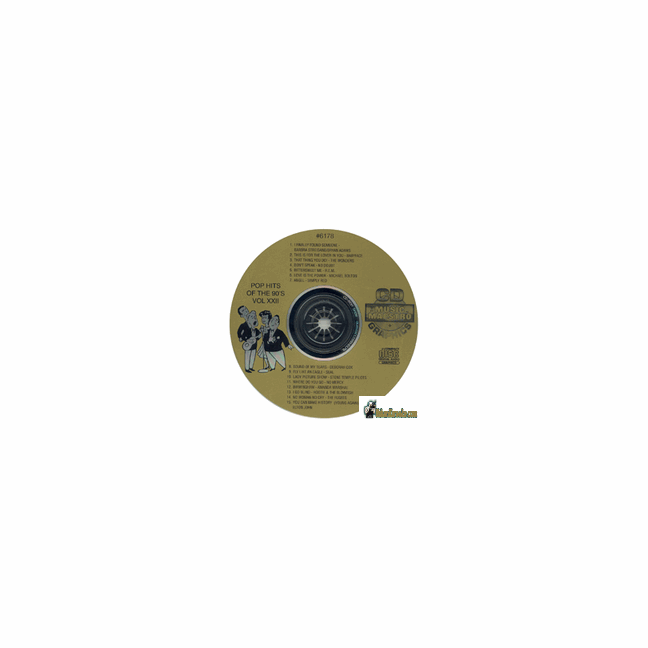 POP HITS OF THE 90'S VOLUME XXII Music Maestro MM 6178