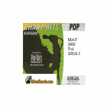 POP MAY 2008  Vol. 20816-5    Chart Hits 0805-P 