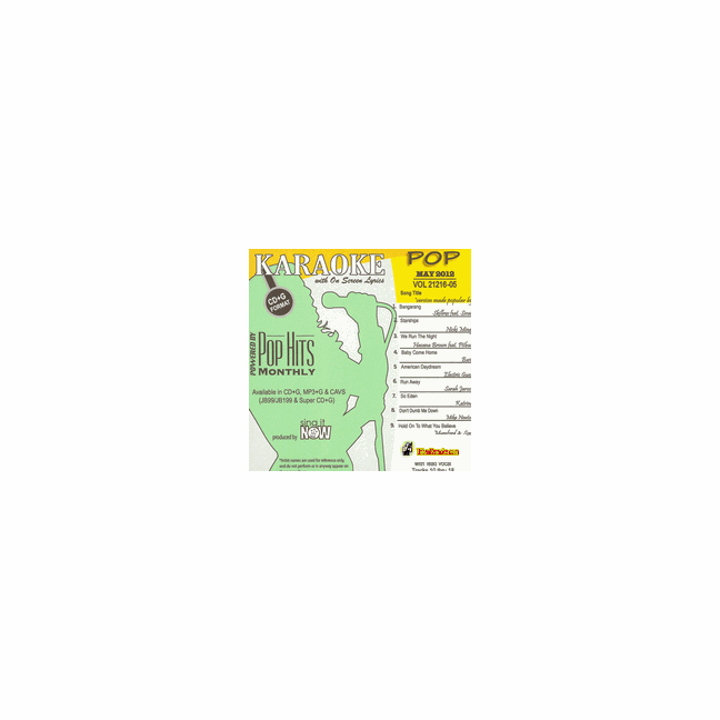 POP MAY 2012 Chart Hits 1205P