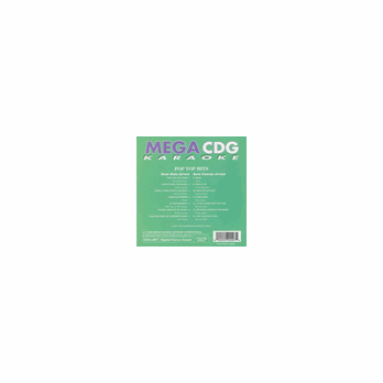 POP TOP HITS  MDG-018    Mega Cdg Karaoke 