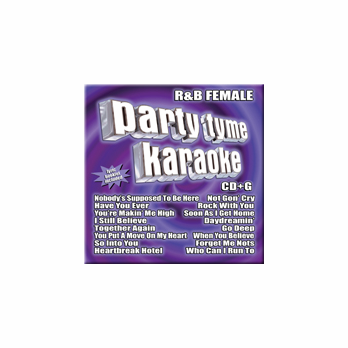 R&B FEMALE Party Tyme Karaoke  Sybersound SYB 1013