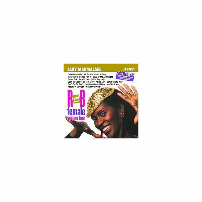 R&B FEMALE Vol. 4 Pocket Songs Just Tracks JTG 051