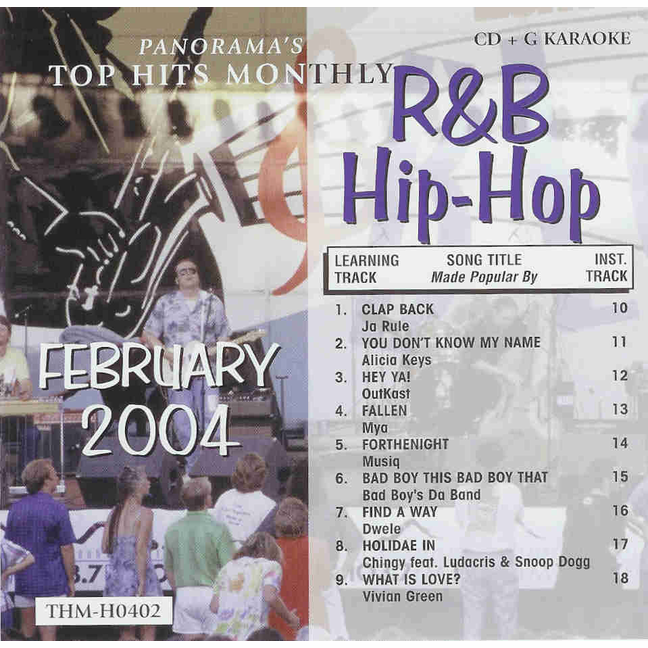 R&B/HIP-HIP FEBRUARY 2004 Top Hits Monthly