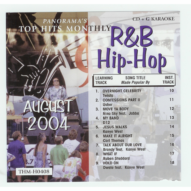 R&B/HIP-HOP AUGUST 2004    Top Hits Monthly 