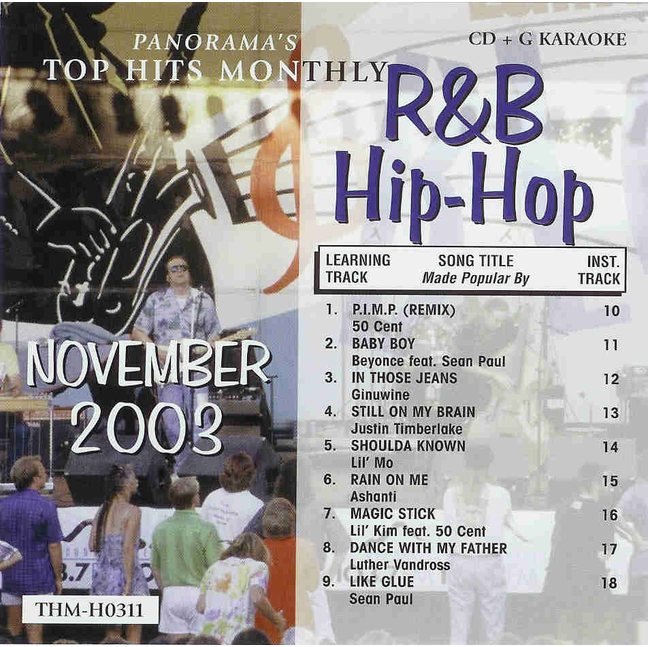 R&B/HIP-HOP NOVEMBER 2003 Top Hits Monthly