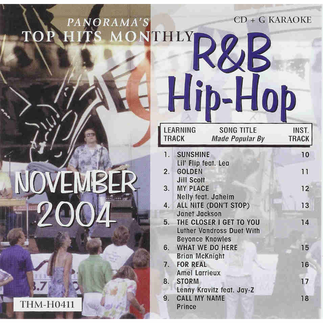 R&B/HIP- HOP NOVEMBER 2004 Top Hits Monthly CDG