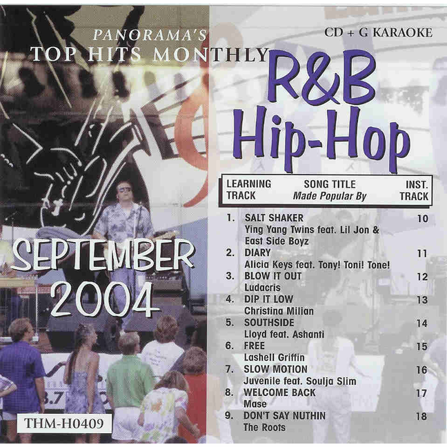 R&B/HIP-HOP SEPTEMBER 2004 Top Hits Monthly
