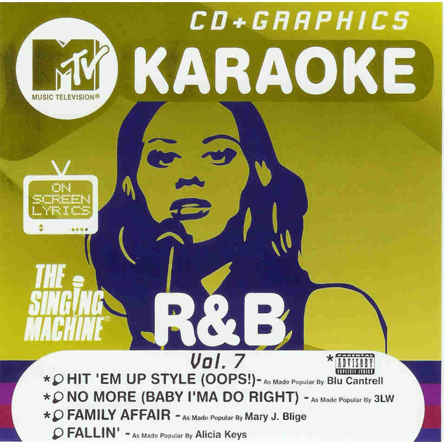 R&B HITS Vol. 7 The Singing Machine G 8307