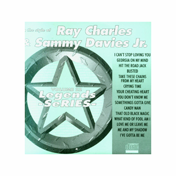 RAY CHARLES & SAMMY DAVIS JR.    Legends Series   Vol.  22