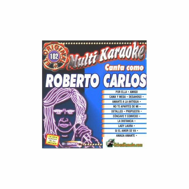 ROBERTO CARLOS     Multi Karaoke  MK 102