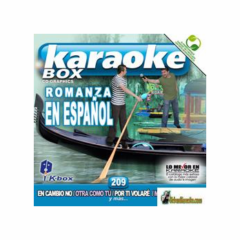 ROMANZA EN ESPANOL    Karaoke Box   KB 209  