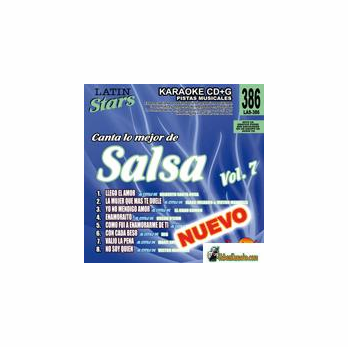 SALSA Vol. 7     Latin Stars    LAS 386 