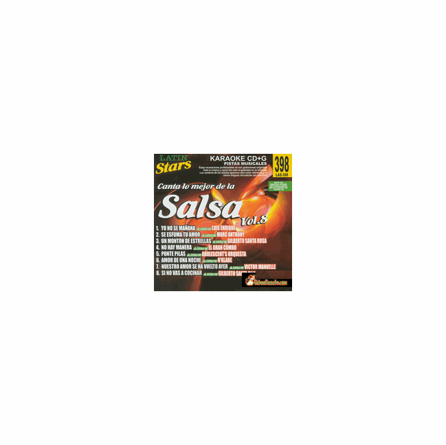 SALSA VOL.8 Latin Stars LAS 398