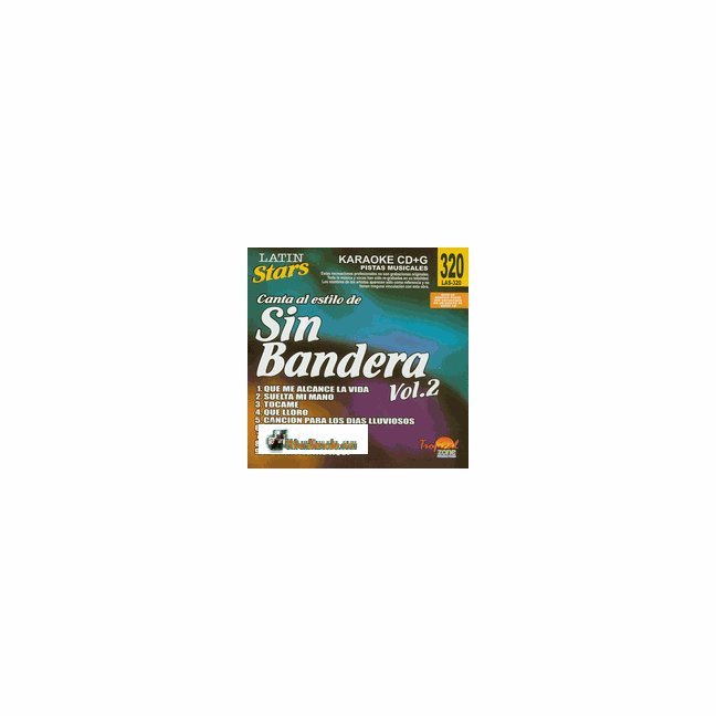 SIN BANDERA VOLUME 2   Latin Stars   LAS 320