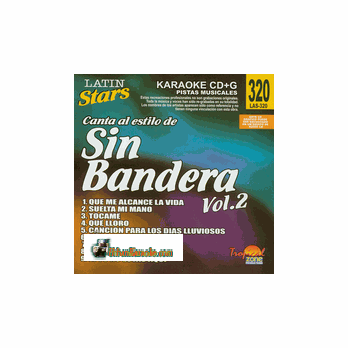 SIN BANDERA VOLUME 2   Latin Stars   LAS 320