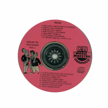 SINGIN' THE OLDIES I    Music Maestro   MM 6006