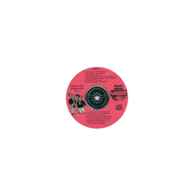 SINGIN’ THE STANDARDS Vol.1 Music Maestro MM 6005