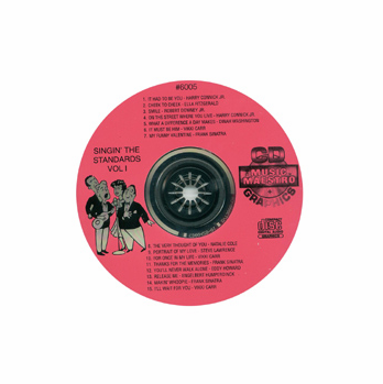 SINGIN� THE STANDARDS Vol.1  Music Maestro  MM 6005
