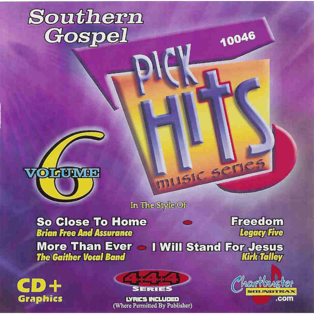 SOUTHERN GOSPEL PICK HITS VOL. 6 10046