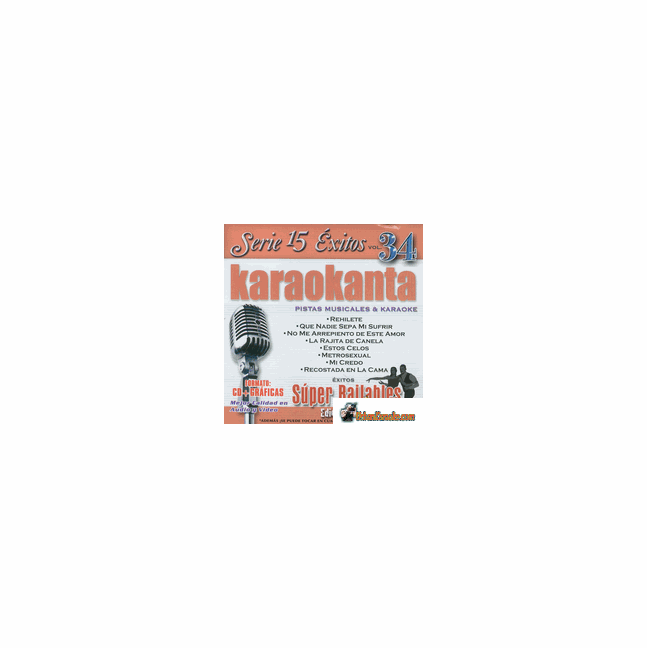 SUPER BAILABLES Karaokanta KAR 1534