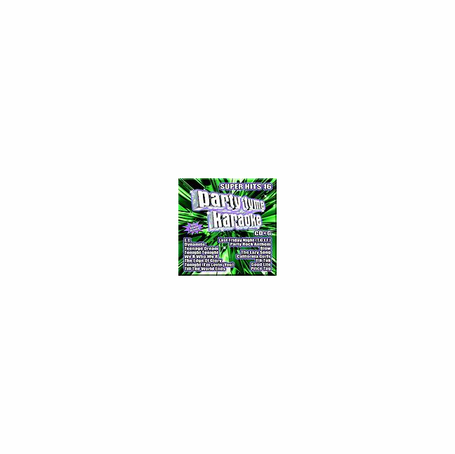 SUPER HITS 16 Party Tyme Karaoke SYB 1108