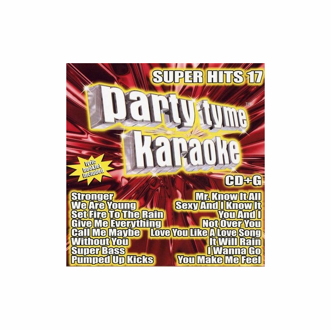 SUPER HITS 17 Party Tyme Karaoke SYB 1109