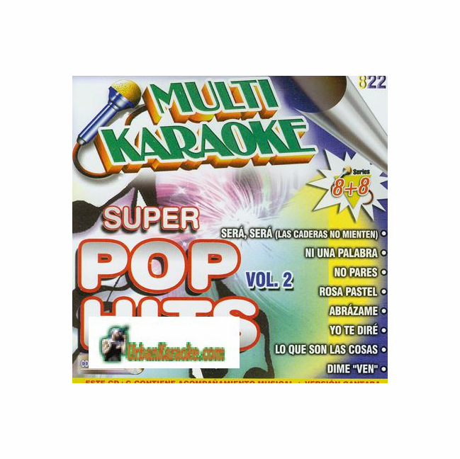 SUPER POP HITS VOL. 2  Multi karaoke  SMK822