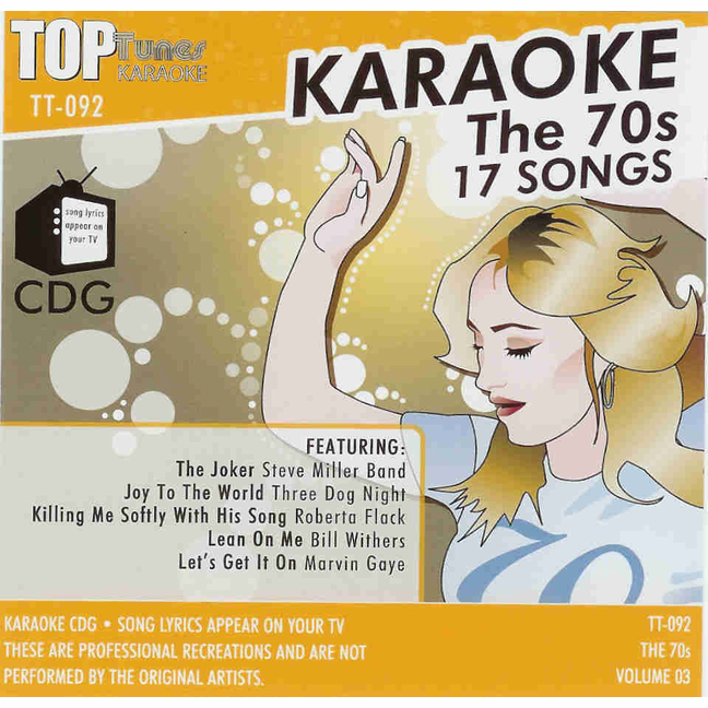 THE 70'S Vol. 03 Top Tunes TT 092