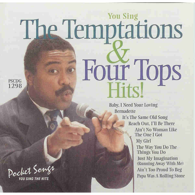 THE TEMPTATIONS & FOUR TOPS Pocket Songs PS1298